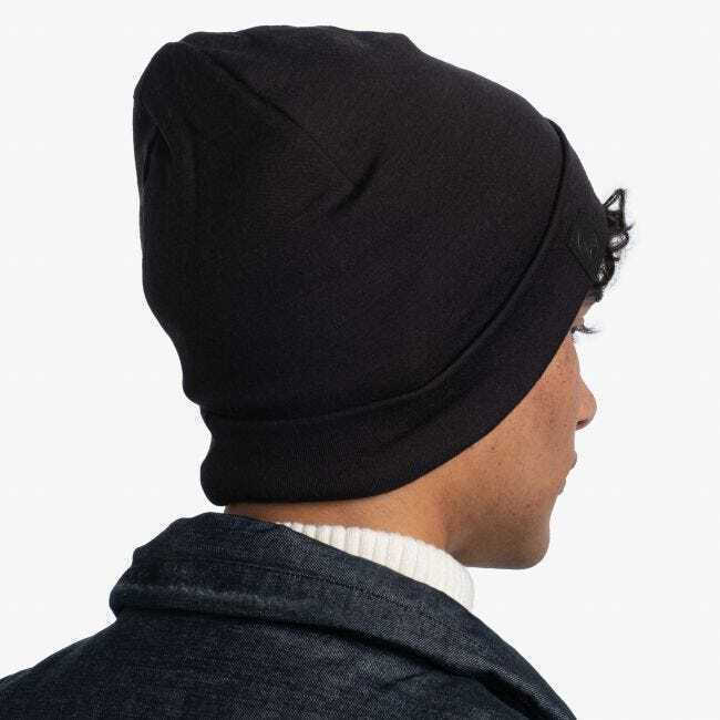 20250914093035_b5bada0f BuffBeanie Unisex Σκούφος σε Μαύρο χρώμα - Image 4