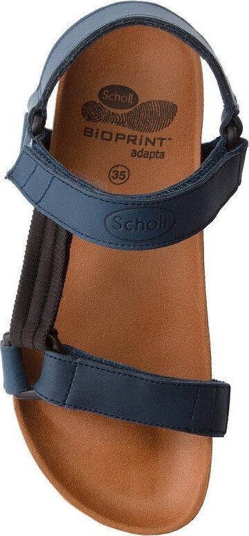 20250914201433_bca13d16 SchollHeaven AO Δερμάτινα Σανδάλια Navy Μπλε - Image 6