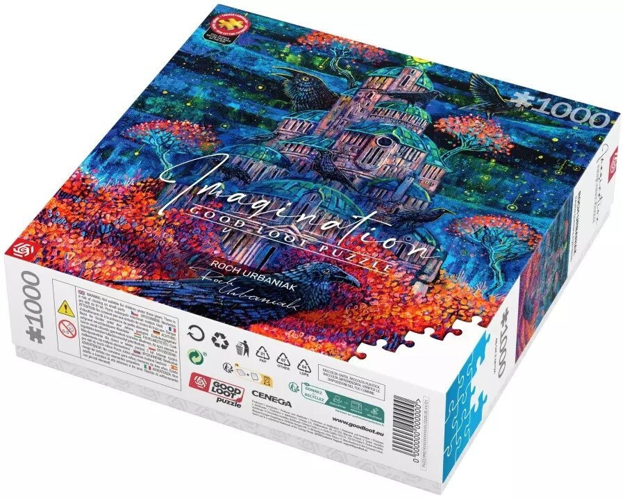 20250915111448_baa3e332 Puzzle Good Loot Imagination Roch Urbaniak Raven Queen's Fortress 1000 Pc S - Image 6