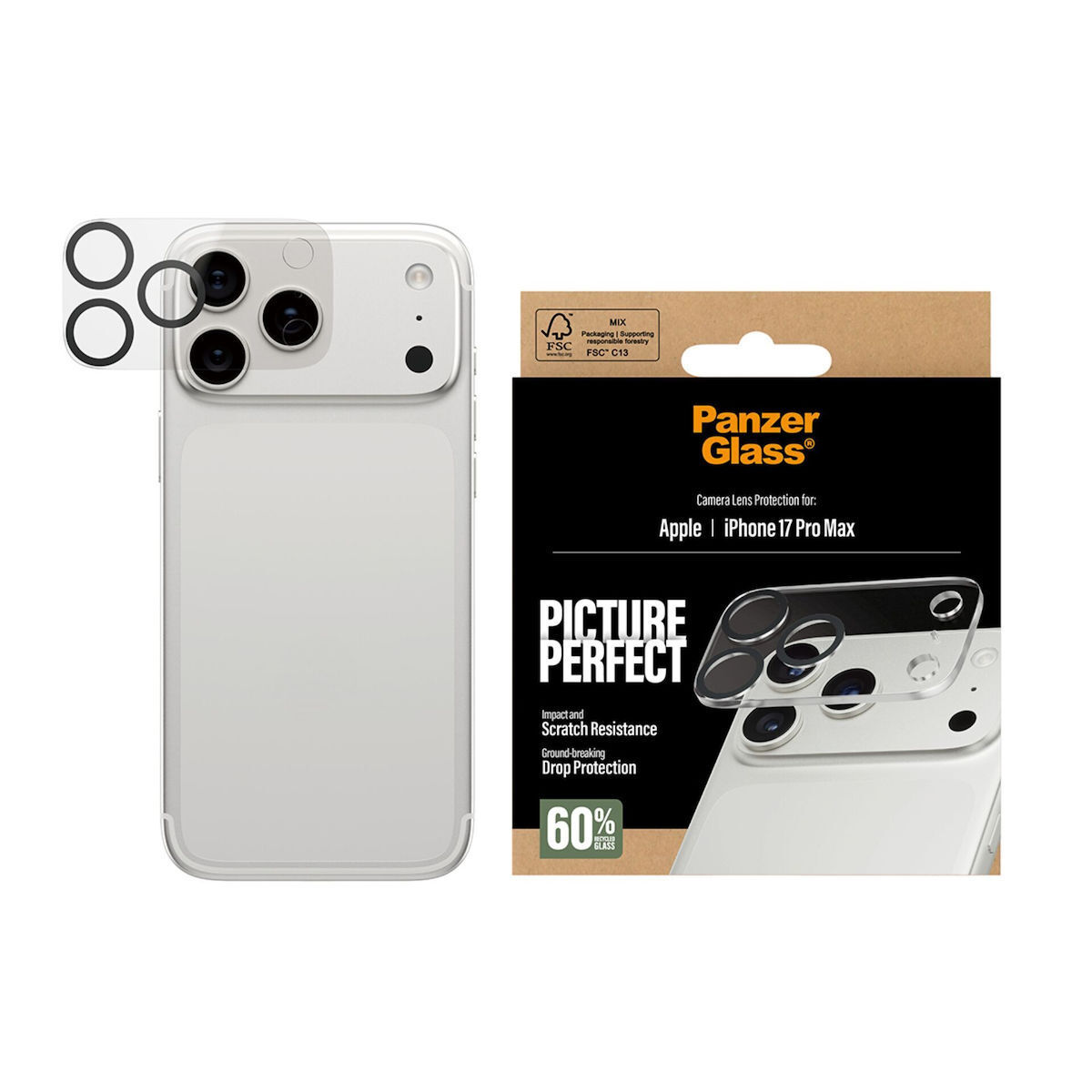 20250915131830_bd39db85 PanzerGlass PicturePerfect Προστασία Κάμερας Tempered Glass για το iPhone 17 Pro Max - Image 2