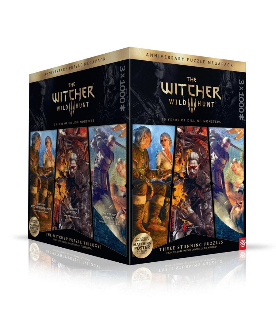 20250915135257_puzzle_good_loot_premium_witcher_3_wild_hunt_10_years_killing_monsters_3x_1000_pc_s Puzzle Good Loot Premium Witcher 3 Wild Hunt 10 Years Killing Monsters 3x 1000 Pc S - Image 1
