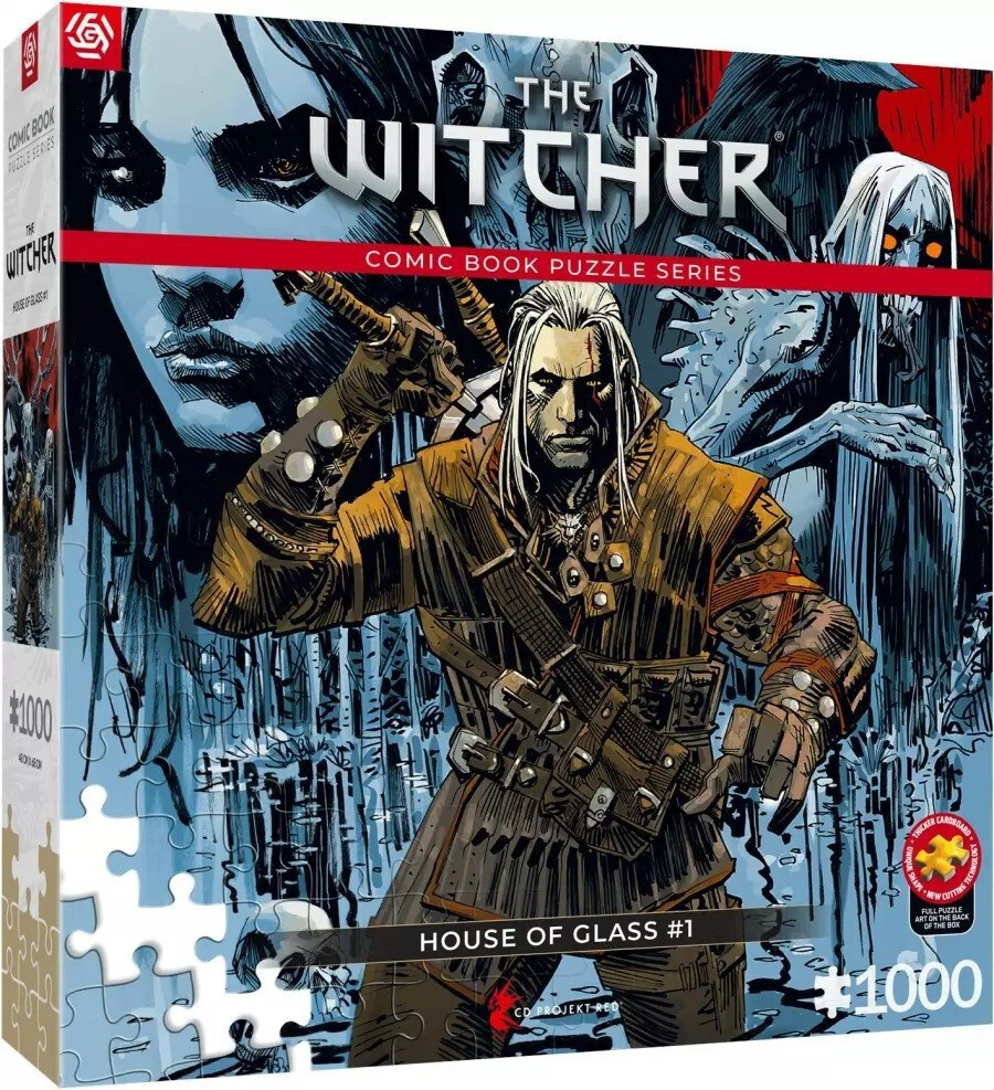 20250915135303_233bdc0f Puzzle Good Loot Comic Book Witcher House Glass 1000 Pc S - Image 3