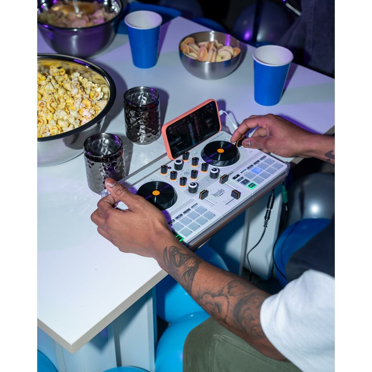 20250915160858_1f58fcc5 Hercules Hercules Mix Ultra DJ Controller με Οθόνη - Image 6