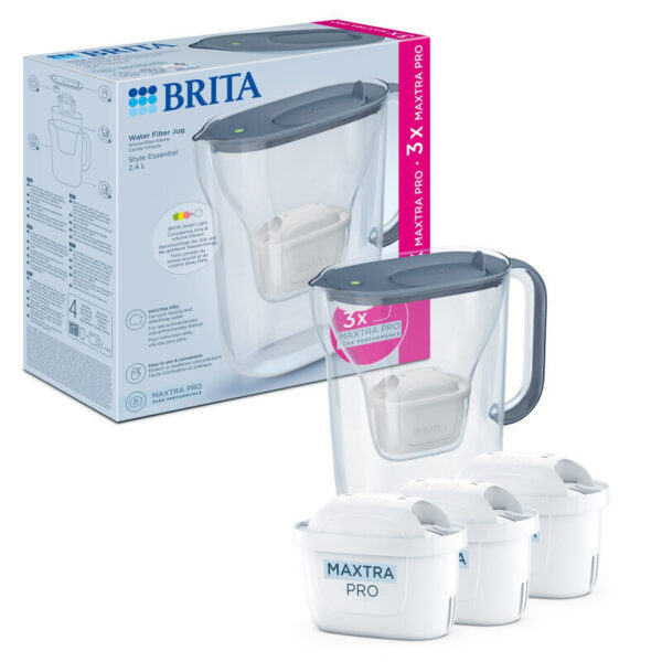 Brita Style Κανάτα Σερβιρίσματος Πλαστική με Φίλτρο 2400ml