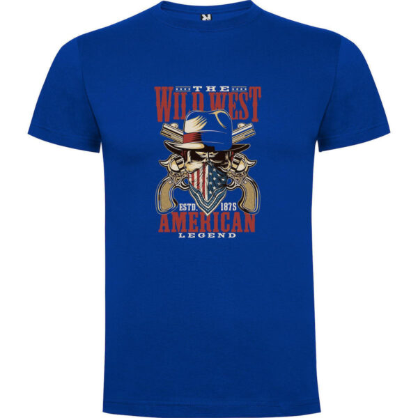 Skull Gunslinger Cowboy Tshirt