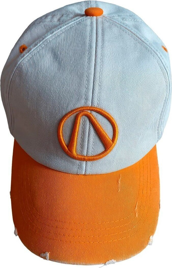 20250918121829_619cdc00 Cenega Publishing Cap Good Loot Borderlands 4 Vault Hunter Vintage Baseball Hat White Orange 5908305249825 - Image 2