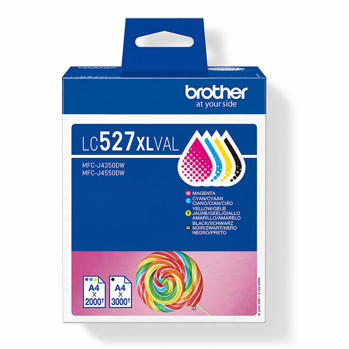 20250918132413_brother_lc527xlval_gnisio_paketo_4_melanion_ektypoti_inkjet_kitrino_kyano_matzenta_mayro Brother LC527XLVAL Γνήσιο Πακέτο 4 Μελανιών Εκτυπωτή InkJet Κίτρινο / Κυανό / Ματζέντα / Μαύρο - Image 1