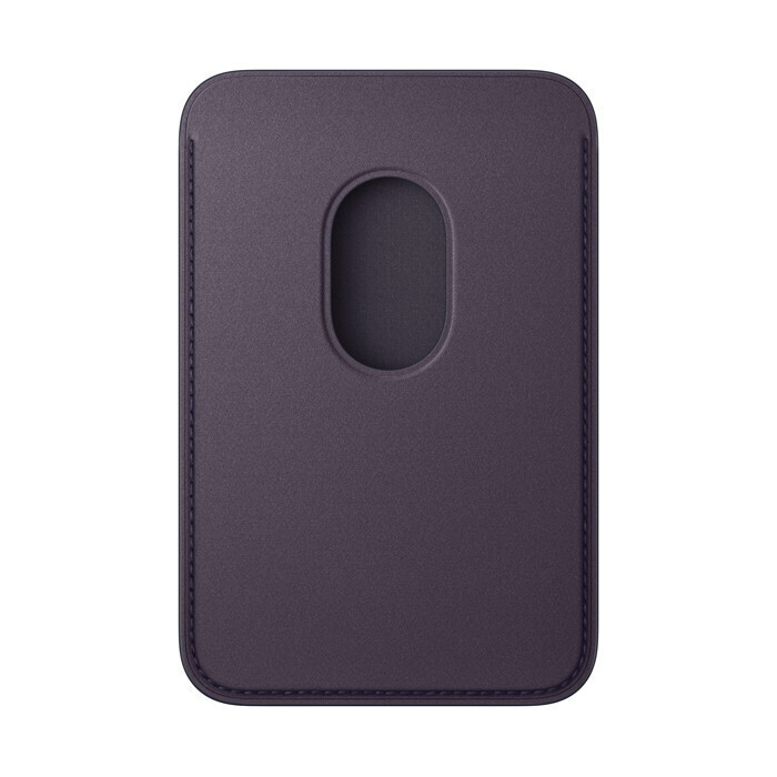 20250922124916_fe2303d6 Apple MagSafe Θήκη Καρτών FineWoven Wallet Midnight Purple - Image 4