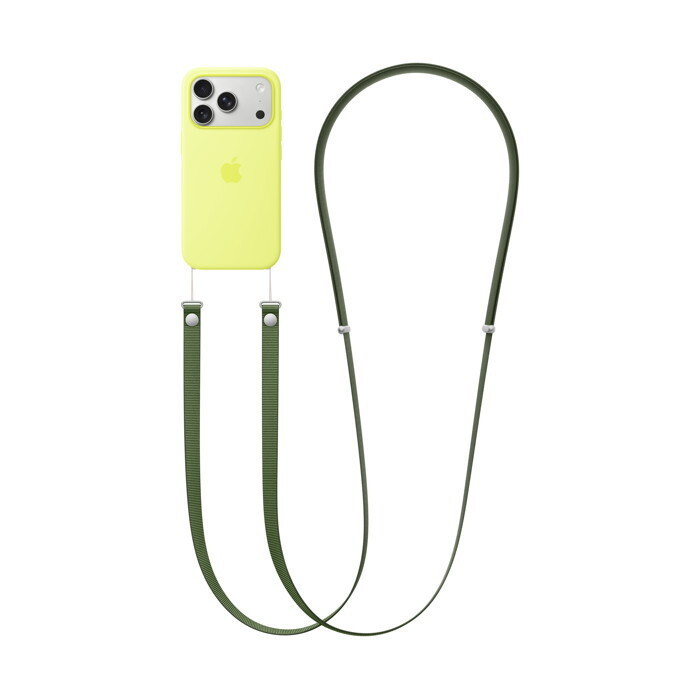 20250922130303_apple_crossbody_strap_louraki_laimou_gia_kinita_green_mggf4zm_a Apple Crossbody Strap Λουράκι Λαιμού για Κινητά - Image 1