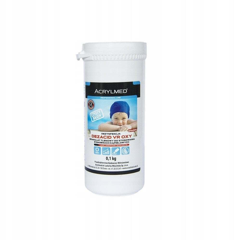 20250922145355_acrylmed_dezacid_vr_white_granules_aerobic_water_disinfection_100_g Acrylmed Dezacid Vr White Granules Aerobic Water Disinfection 100 G - Image 1