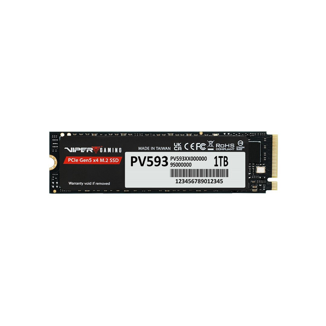 20250922160531_patriot_viper_pv593_ssd_1tb_m_2_pci_express_5_0_pv593p1tbm28h Patriot Viper PV593 M.2 - Image 1