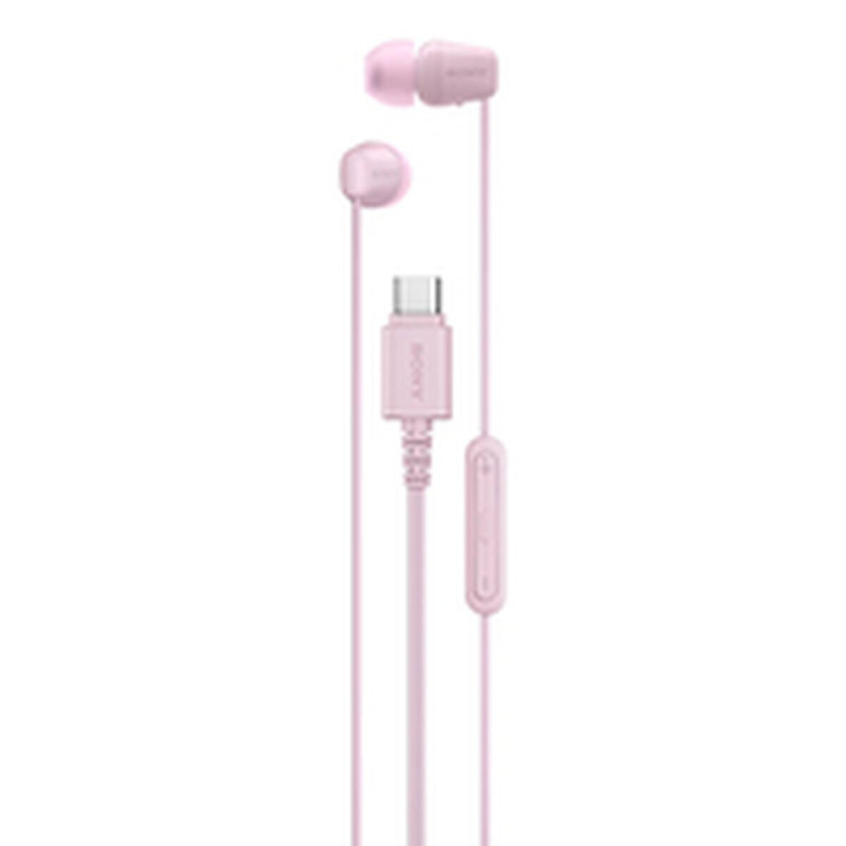 Sony IER-EX15C In-ear Handsfree Ακουστικά με Βύσμα 3.5mm Ροζ