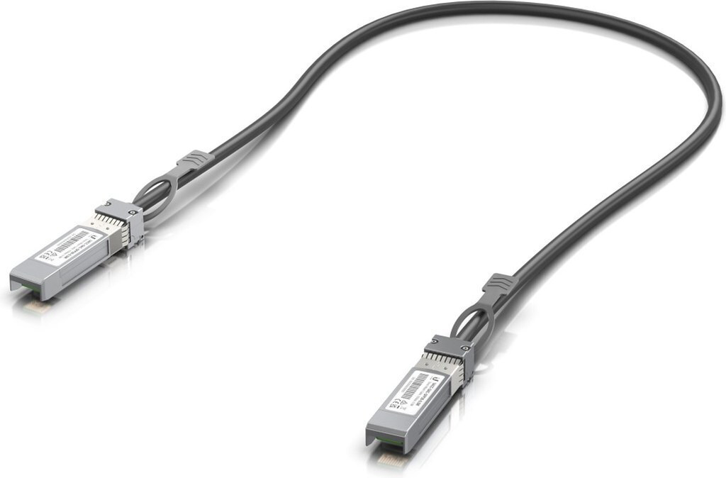 Ubiquiti Καλώδιο Οπτικής Ίνας SFP+ 0.5m Μαύρο 1τμχ - Image 1