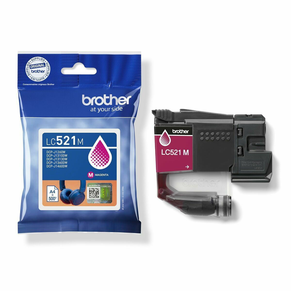 20250925163943_ed5a668a Brother LC521M Γνήσιο Μελάνι Εκτυπωτή InkJet Ματζέντα (LC-521M) - Image 3