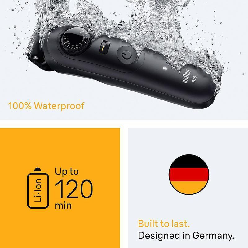 20250926104248_fe141a69 Braun Κουρευτική Μηχανή Μαύρη BT5520 - Image 7