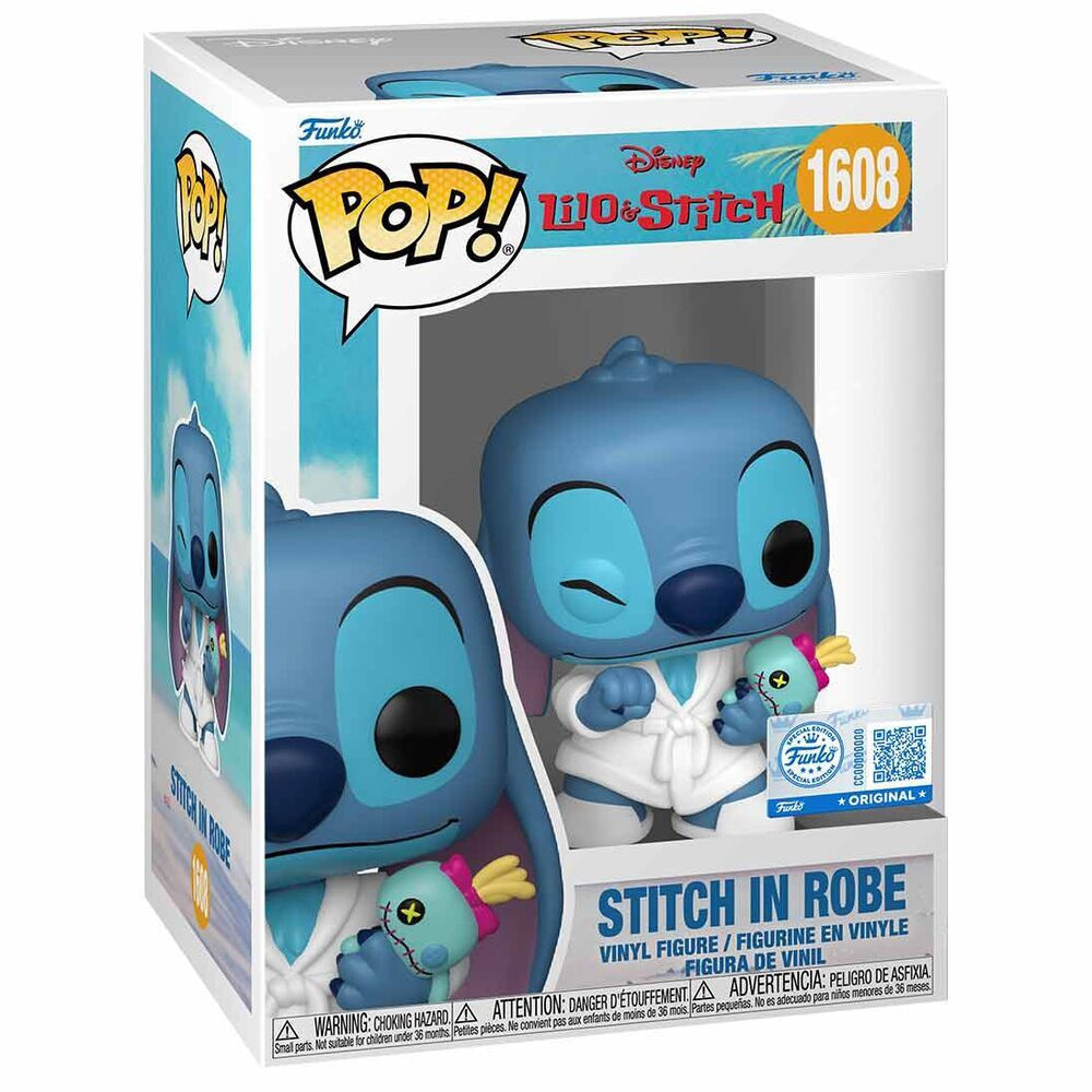 20250926120849_funko_pop_disney_lilo_stitch_stitch_in_robe_1608 Funko Pop! Disney: Stitch in Robe - Image 1