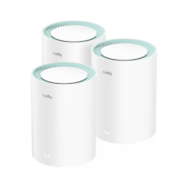 Cudy M1500 v1 WiFi Mesh Network Τριπλό Kit