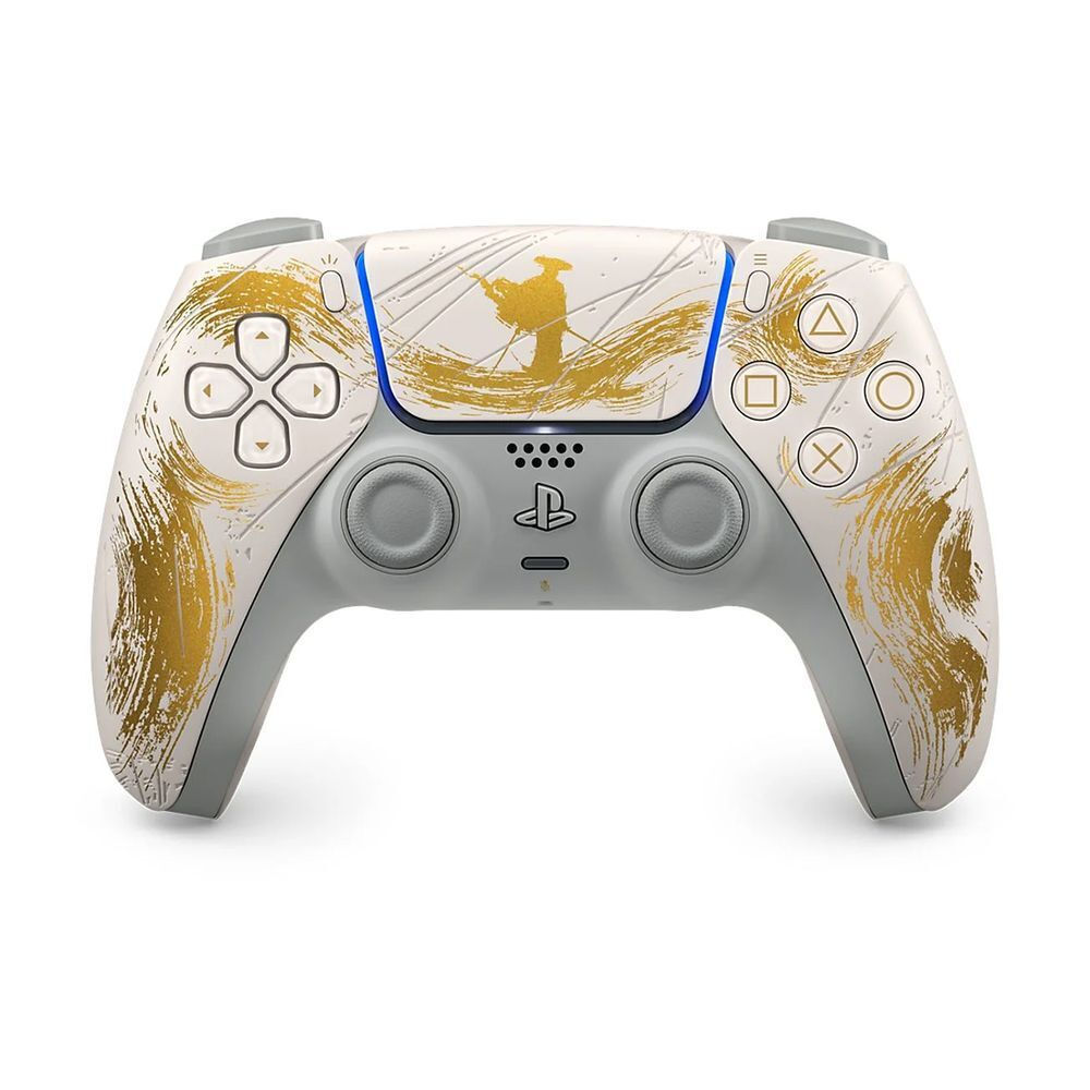 20250930125823_sony_dualsense_ghost_of_yotei_asyrmato_gamepad_gia_ps5_chryso Sony DualSense Ghost of Yotei για PS5 - Image 1
