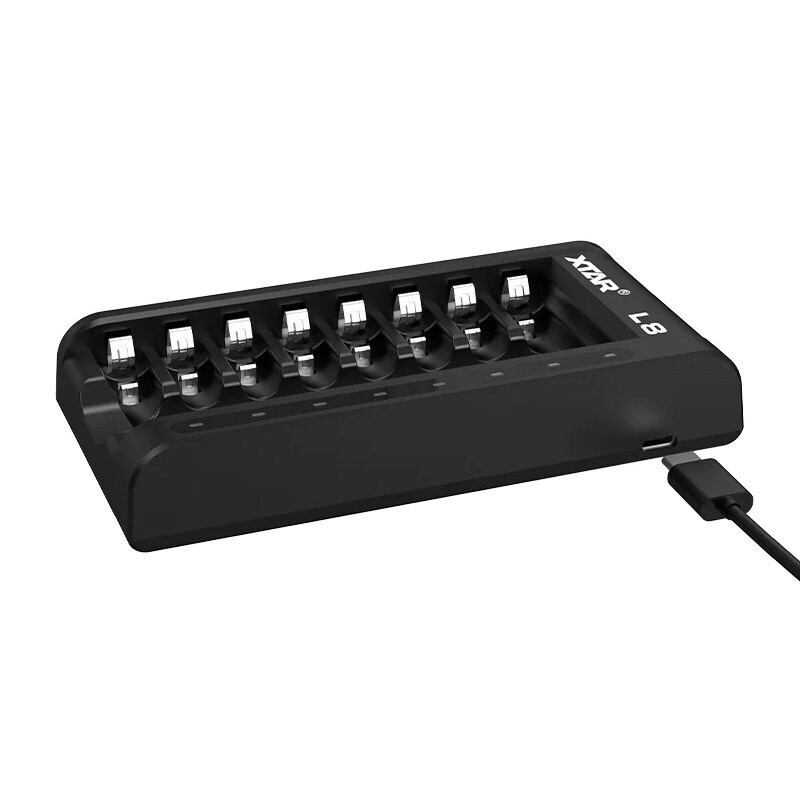 20250930151745_04a7a9ec XTAR USB Φορτιστής 8 Μπαταριών Ni-MH Μεγέθους AA/AAA - Image 3