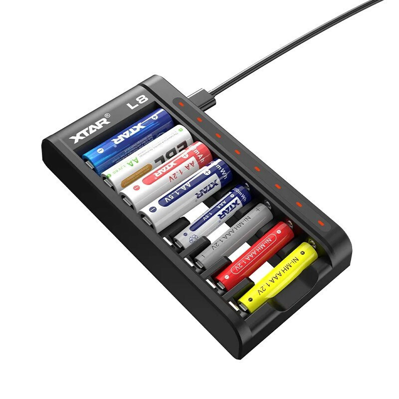 20250930151754_01d75964 XTAR USB Φορτιστής 8 Μπαταριών Ni-MH Μεγέθους AA/AAA - Image 7