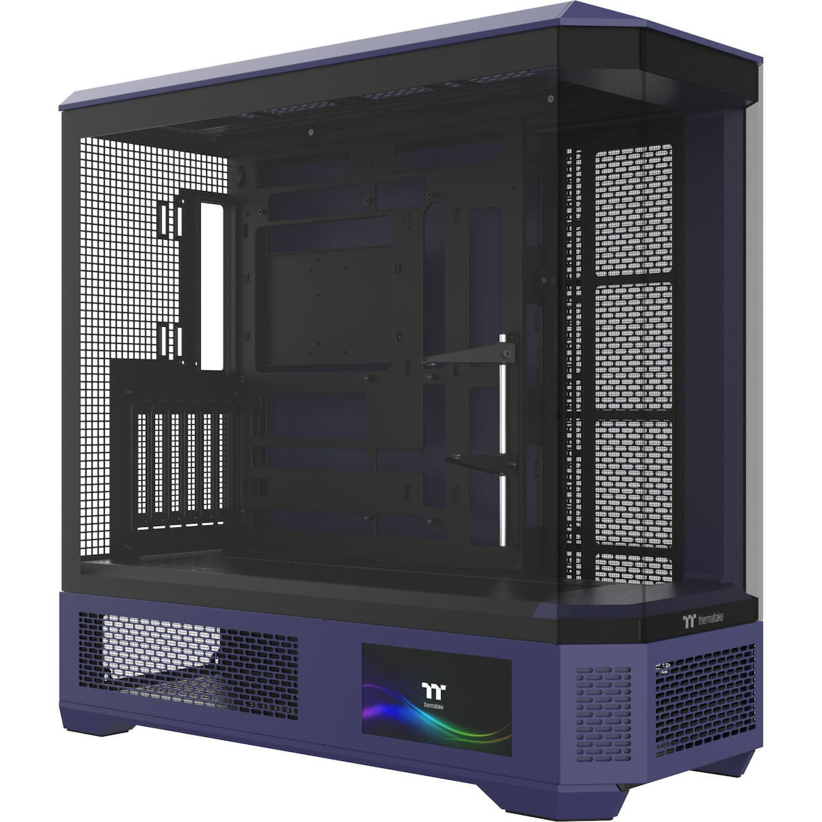 20251001124011_thermaltake_view_600_tg_full_tower_kouti_ypologisti_me_plaino_parathyro_mayro Thermaltake View 600 TG Full Tower με Πλαϊνό Παράθυρο - Image 1