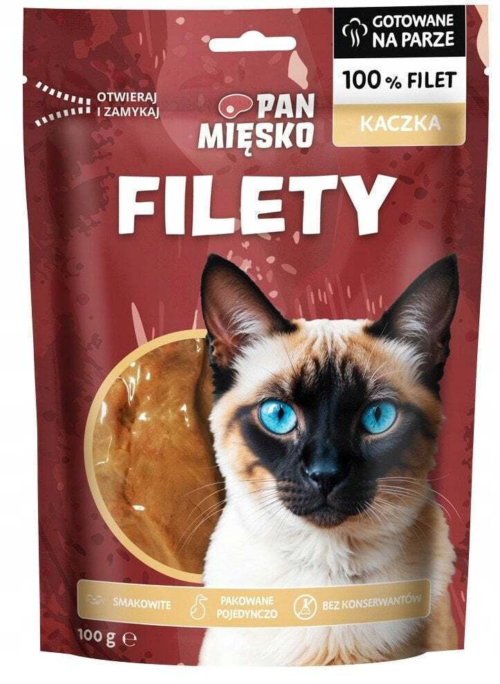 20251003163526_pan_miesko_lichoudia_skylou_me_papia_100gr Pan Miesko Λιχουδιά Σκύλου με Πάπια 100gr - Image 1