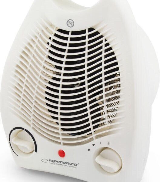 Esperanza Αερόθερμο Δωματίου Δαπέδου Λευκό 1000W