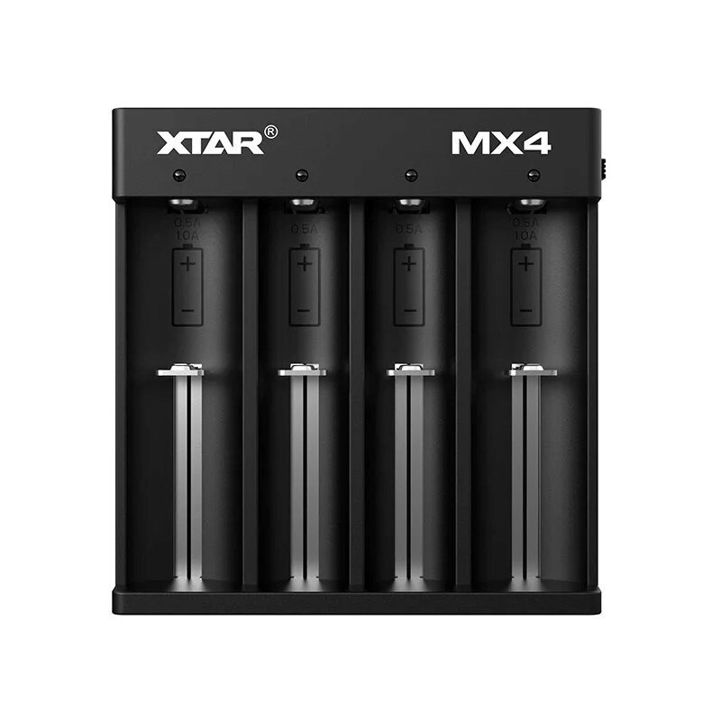 20251006170823_b6854bc6 XTAR MX4 USB Φορτιστής 4 Μπαταριών Li-ion/Ni-MH Μεγέθους AA/AAA/18650/21700/16340/14500 - Image 3