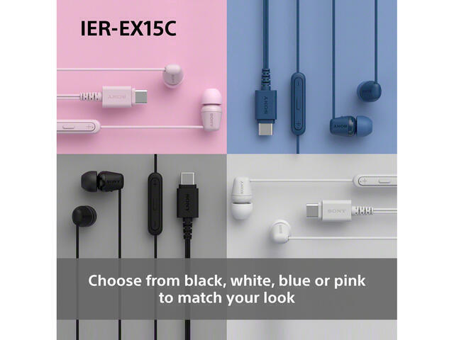 20251007123853_1a0ae540 Sony Ier-ex15c In-ear Handsfree Ακουστικά με Βύσμα USB-C Μαύρο - Image 5