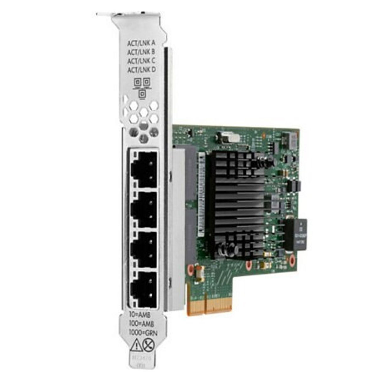 HP BCM5719 Ethernet 1Gb 4port BASET Adapter v1 Ενσύρματη Κάρτα Δικτύου Gigabit (1Gbps) Ethernet PCI-e