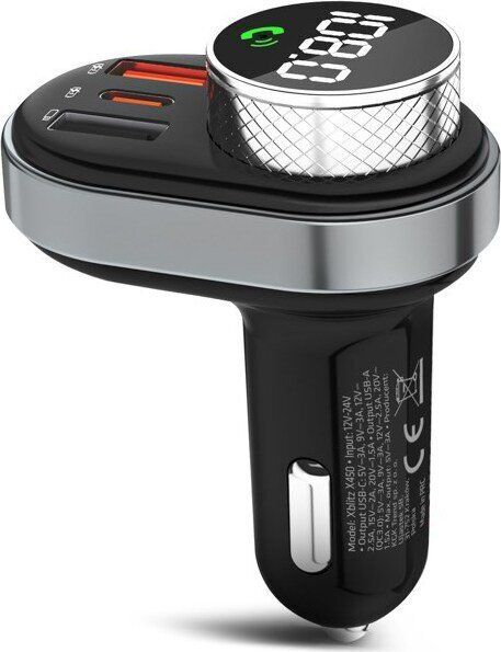 20251008112148_4cf1264b Xblitz FM Transmitter Αυτοκινήτου με Bluetooth / USB / Type-C - Image 3