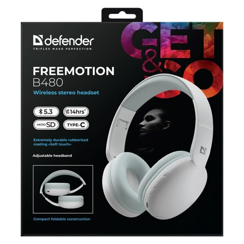 20251009124511_16038791 Defender Freemotion B480 Bluetooth με 50 ώρες Λειτουργίας - Image 6