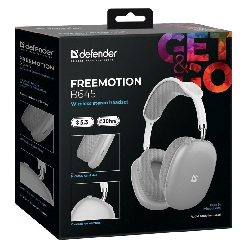 20251009124517_6369c9fe Defender Freemotion B645 Bluetooth / 3.5mm με 30 ώρες Λειτουργίας - Image 5