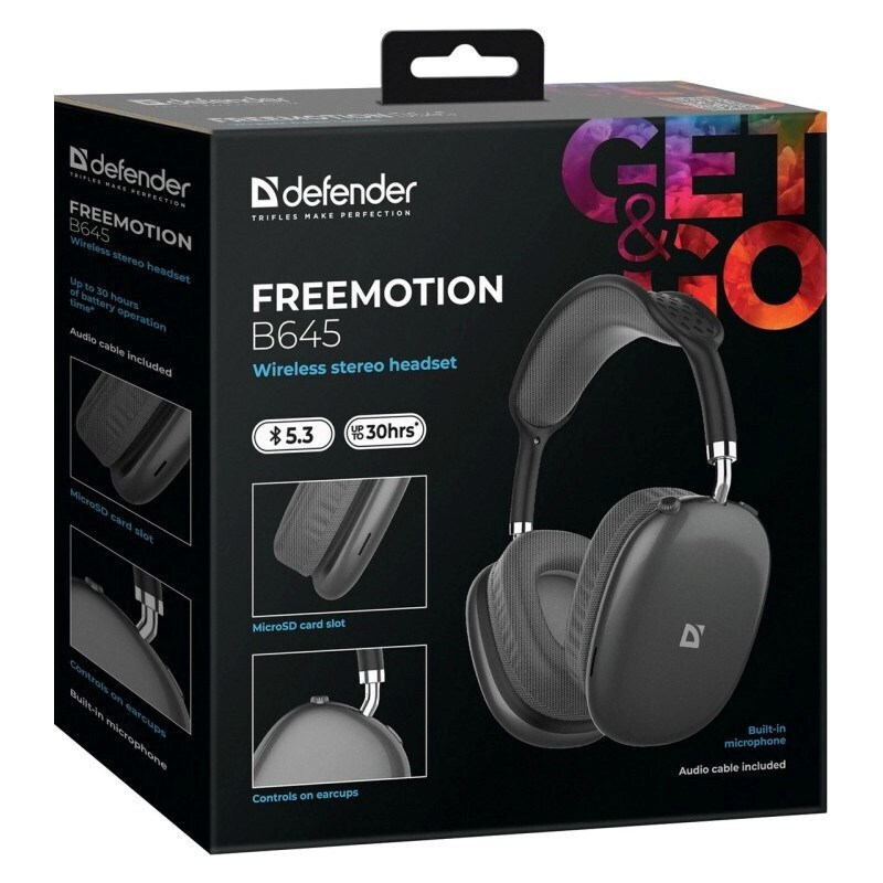 20251009124520_9d1f366d Defender Freemotion B645 Bluetooth / 3.5mm με 30 ώρες Λειτουργίας - Image 5