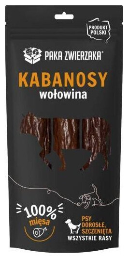 Pet Package Beef Kabanos 3 Pieces 80g