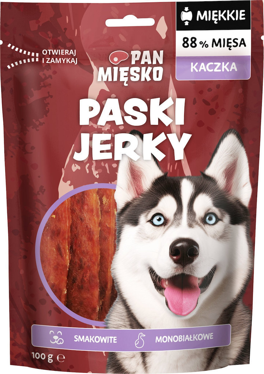 20251010102814_dog_treats_jerky_strips_duck_adult_100g Dog Treats Jerky Strips Duck Adult 100g - Image 1
