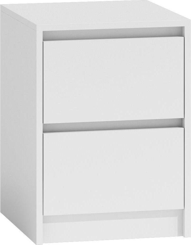 20251010104211_komodino_k2_biel_xylino_leyko_43x40x55cm K2 Biel Ξύλινο Λευκό 43x40x55cm - Image 1