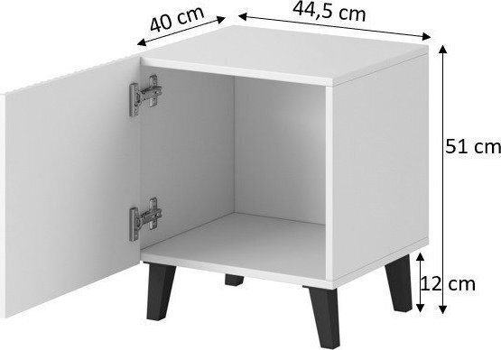 20251010104217_68ef9519 Κομοδίνα Ξύλινα Λευκά 2τμχ 45x40x51cm - Image 4