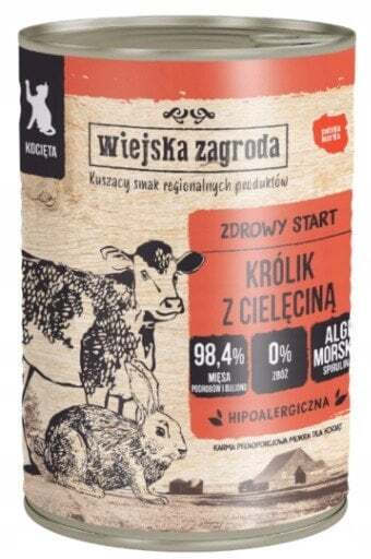 Wiejska Zagroda Υγρή Τροφή 400gr
