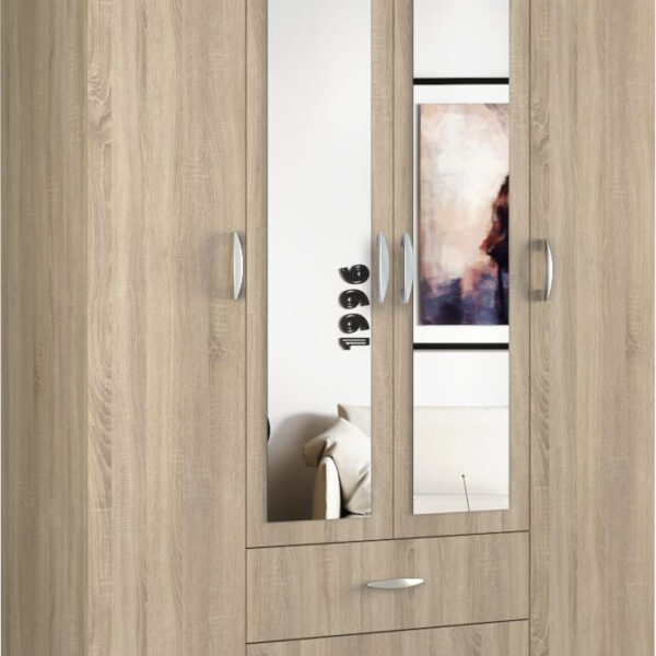Τετράφυλλη Romana 160 Son με Καθρέπτη 160x52x205cm Son