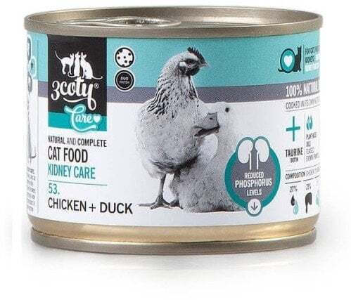 3coty Chicken Duck Care Sensitive Kidneys 180g