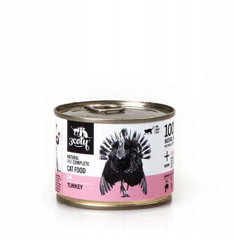 3coty Karma 3coty Turkey Complete Cat Wet Food 080t04tu 0.18 Kg - Image 1