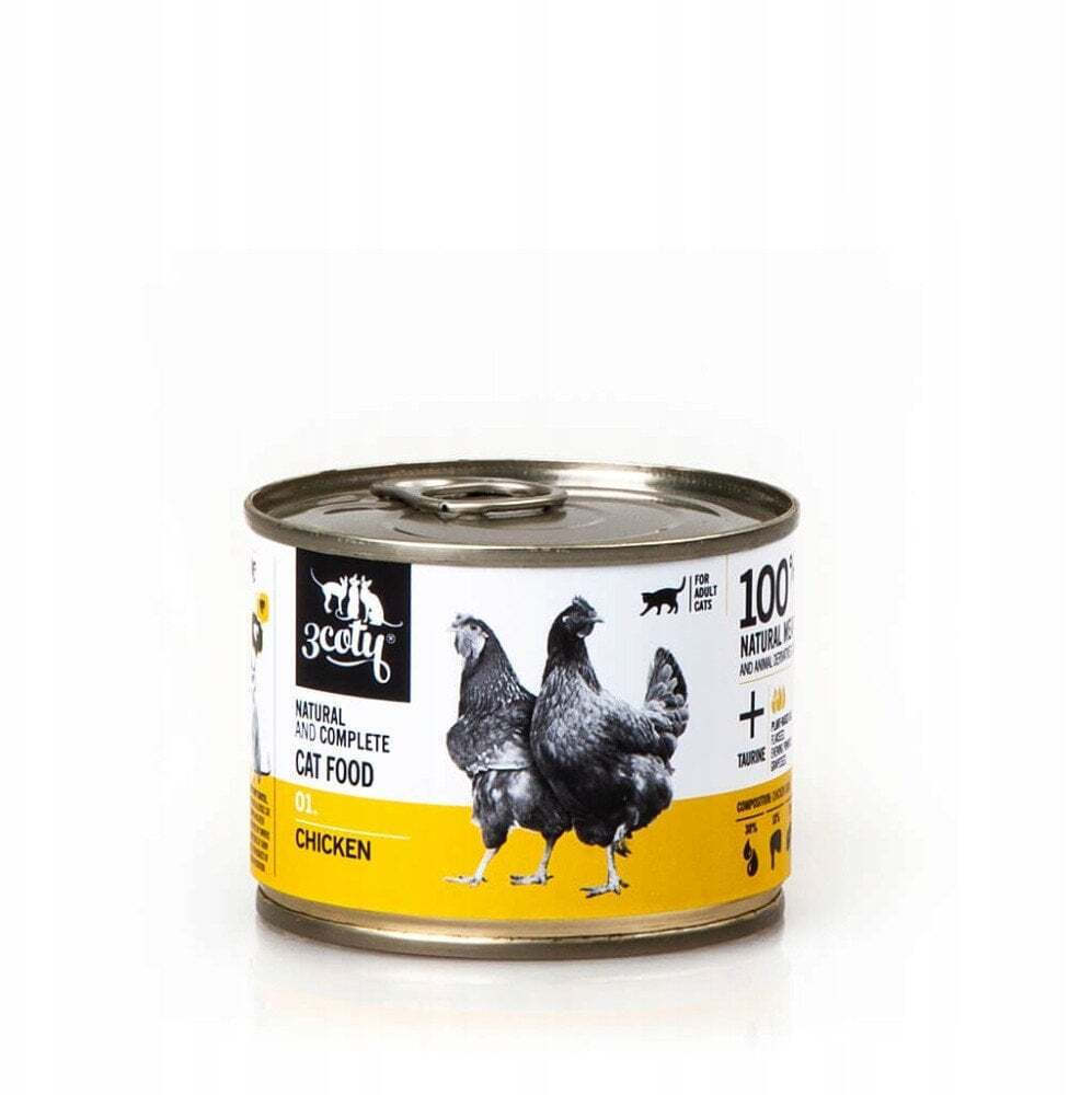 3coty Karma 3coty Chicken Complete Cat Wet Food 180t01ch 0.18 Kg