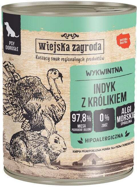 20251010174104_wiejska_zagroda_ygri_trofi_skylon_me_galopoula_kai_kouneli_800gr Wiejska Zagroda Υγρή Τροφή 800gr - Image 1