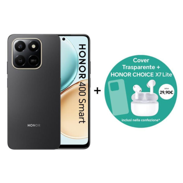 Honor 400 Smart & Choice X7 Lite 5G Dual SIM (8/256GB) Μαύρο