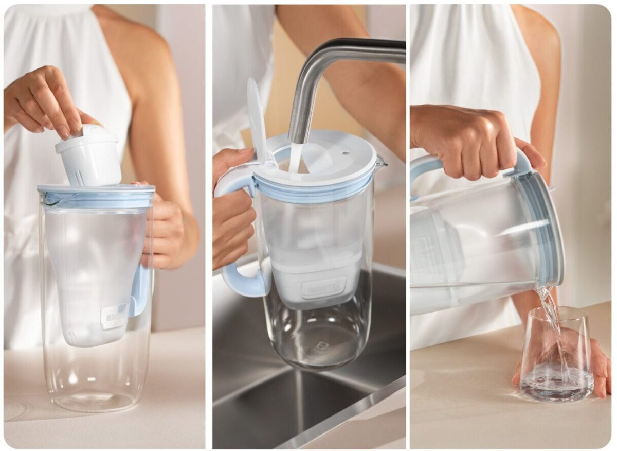 Brita Κανάτα Σερβιρίσματος Γυάλινη με Φίλτρο - Image 4