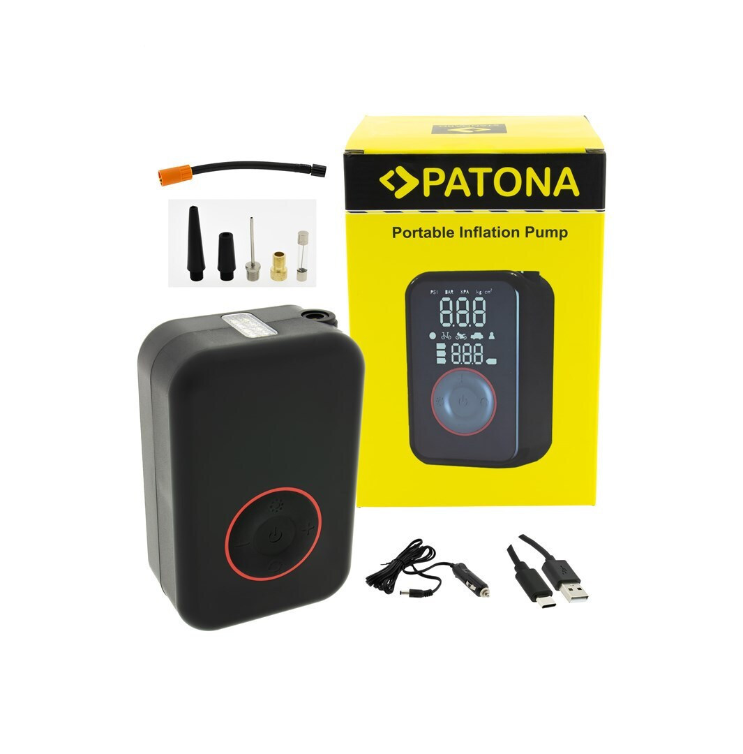 20251016095807_fb9da758 Patona Τρόμπα Αυτοκινήτου 150PSI Επαναφορτιζόμενη 12V - Image 6