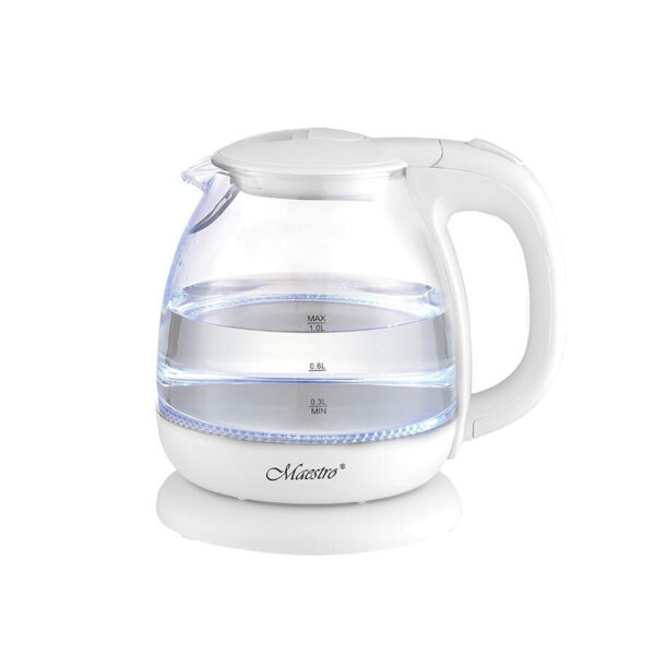 Maestro MR-055-WHITE 1lt με Ισχύ 1100W Λευκός