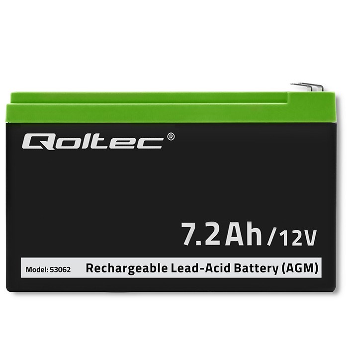 60V8p5O4f0R0L1R7i4K9M7P1m5d2j3Y9 Qoltec με Χωρητικότητα 7.2Ah και Τάση 12V 53062 1τμχ - Image 6
