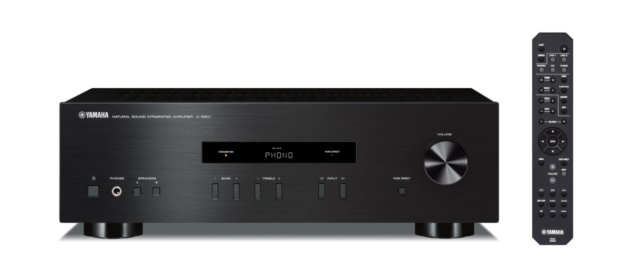 Yamaha A-S201 Ολοκληρωμένος Ενισχυτής Hi-Fi Stereo 140W/4Ω 100W/8Ω Μαύρος - Image 1